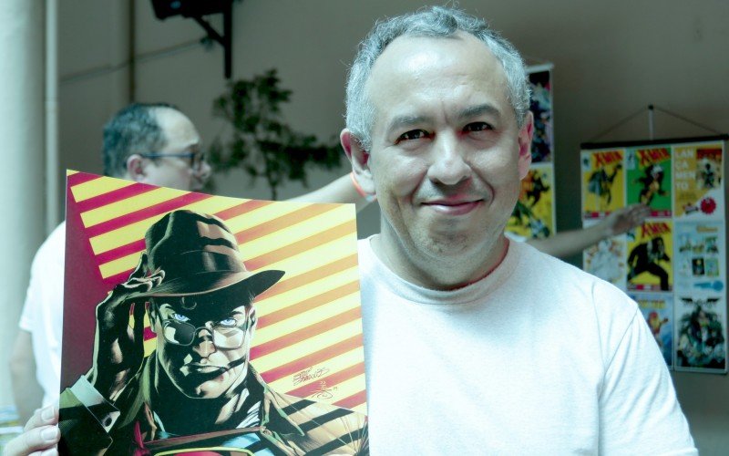 O sempre simpático Eddy Barrows comparece com sua bela arte neste sábado de ComicCon
