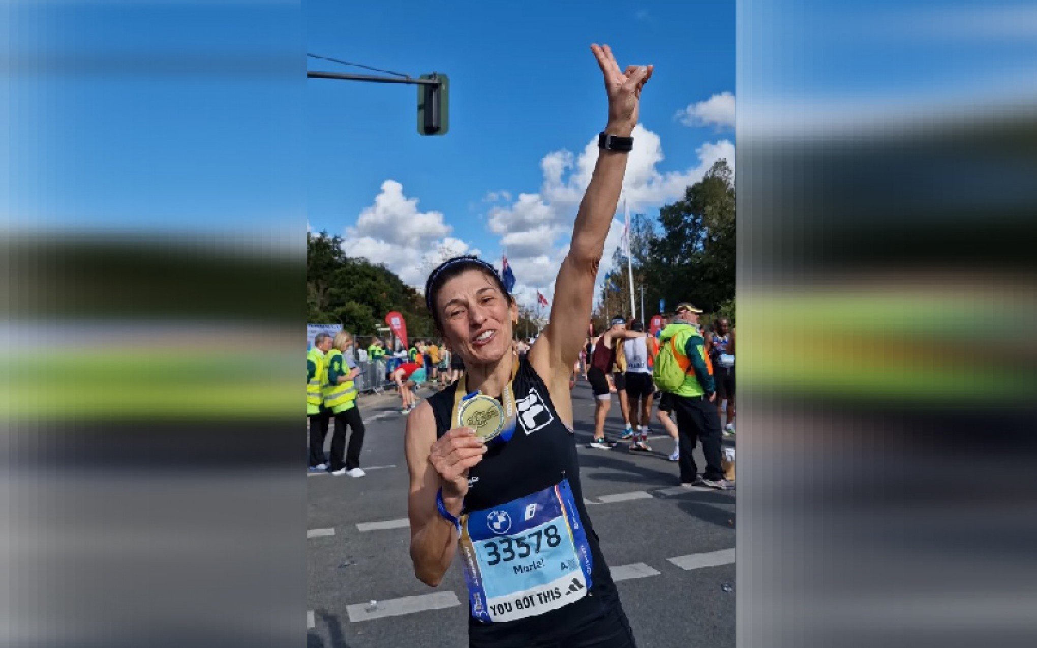 Marlei Willers é a melhor brasileira na Maratona de Berlim