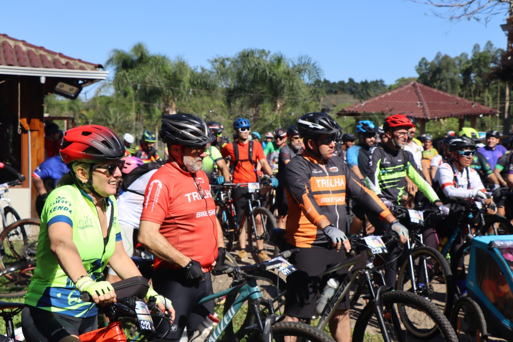 Cicloturismo reúne cerca de 200 pessoas em evento de comemoração a Estância Velha