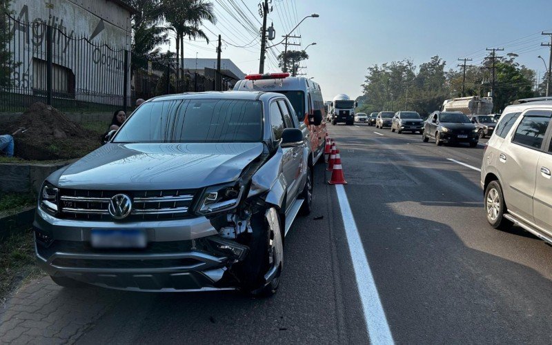 Acidente na RS-240 em São Leopoldo  | abc+