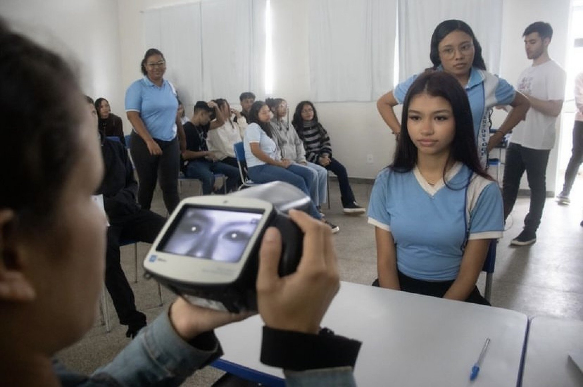 Projeto leva teste oftalmológico gratuito até escolas da rede municipal de Esteio