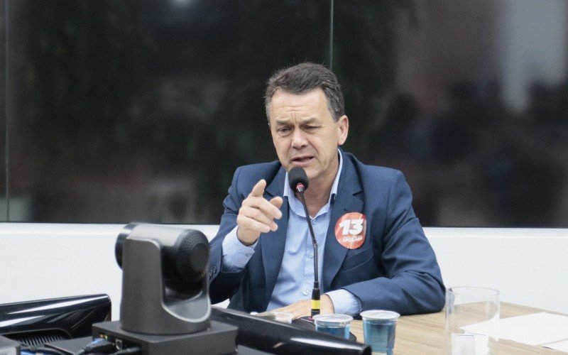 Nelson Spolaor no segundo debate dos candidatos à Prefeitura de São Leopoldo | abc+
