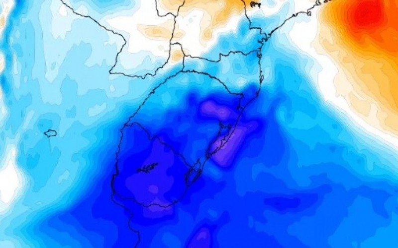 Massa de ar frio cobre o RS | abc+