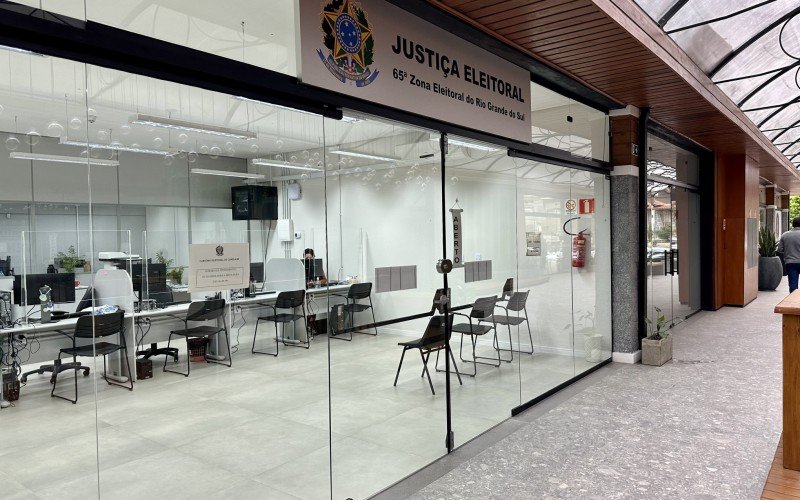 Sede da Justiça Eleitoral em Canela