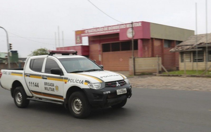 Brigada Militar (BM) reforçou o policiamento ostensivo no bairro Mathias Velho nesta quinta-feira (3)