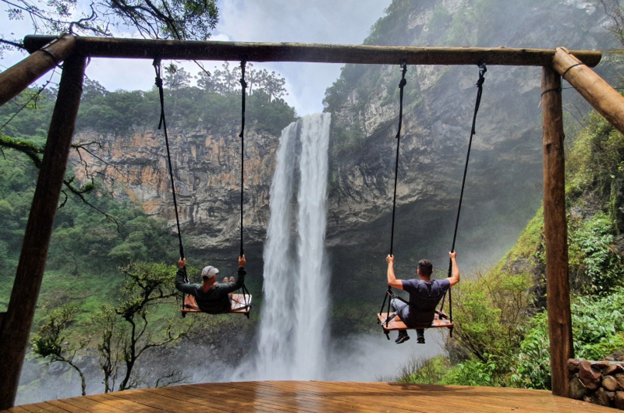 Passeio turístico Pé da Cascata será reaberto em Gramado com mudanças após acidente