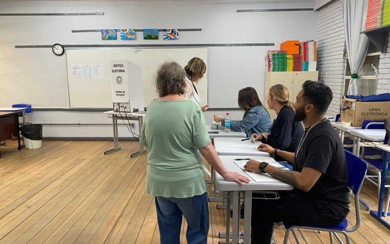 Eleições em Canela, na Escola Estadual João Corrêa