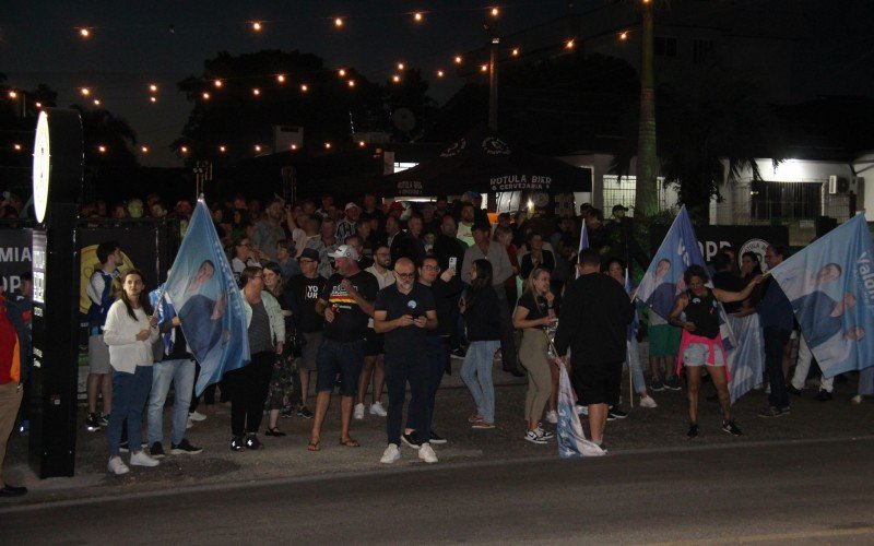 Festa do prefeito eleito em Ivoti, Valdir (PP)