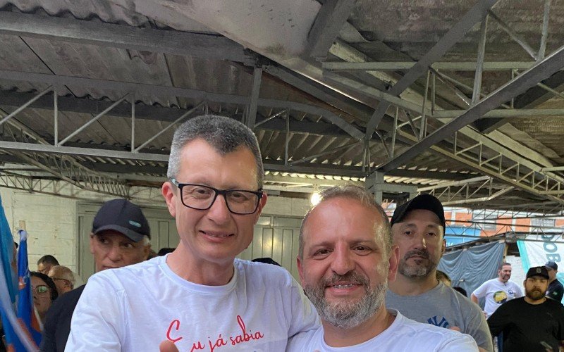 Prefeito eleito Leandro Horlle e vice-prefeito Juliano Muller | abc+