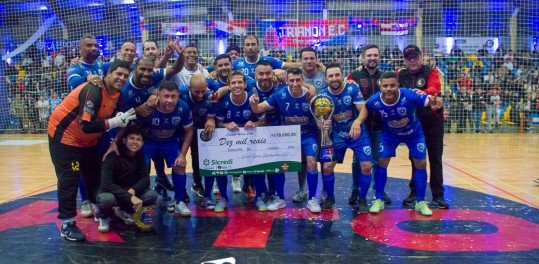 América e Trianon/Degrade Vidros conquistam a Copa dos Campeões de Futsal