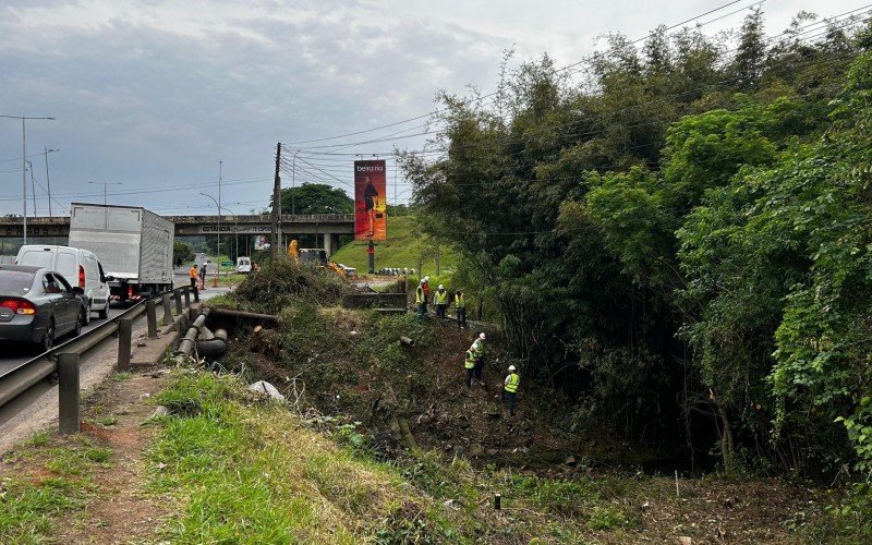 BR-116: Alargamento de pontilhão sobre arroio facilitará acesso a RS-239  | abc+