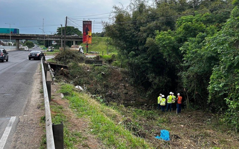 BR-116: Alargamento de pontilhão sobre arroio facilitará acesso a RS-239  | abc+