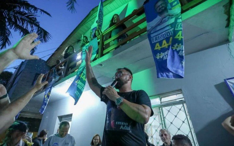 Eric Douglas "Fera" (União Brasil) foi o vereador mais votado de Canoas