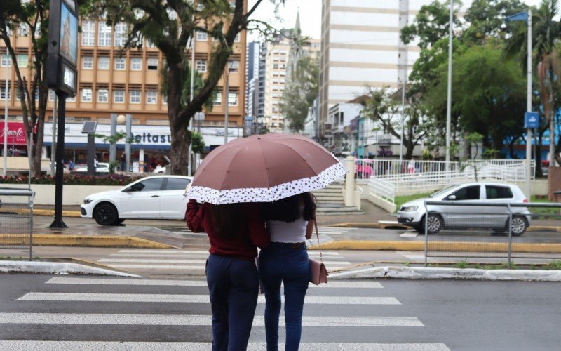 Chegada da chuva em Novo Hamburgo. | abc+