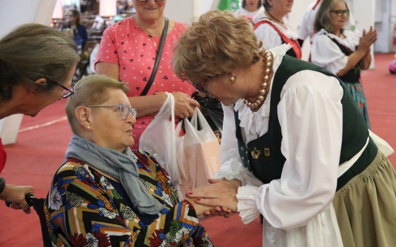 Herta Klein foi uma das atrações desta quinta-feira (10)