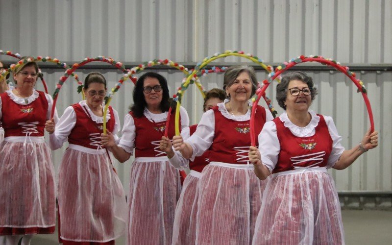 Grupos de dança se apresentaram na Fenac