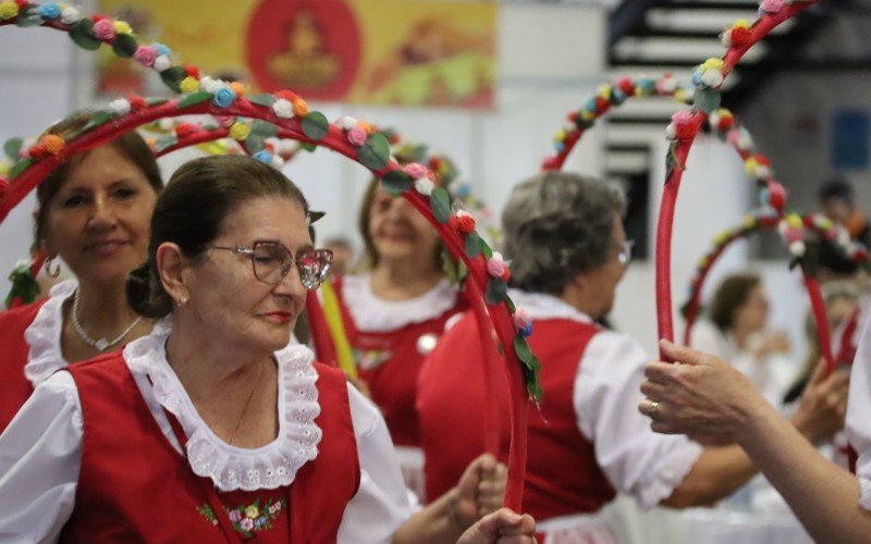 Grupos de dança se apresentaram na Fenac