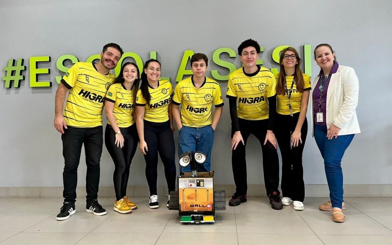 Equipe Curiosity do Sesi São Leopoldo 