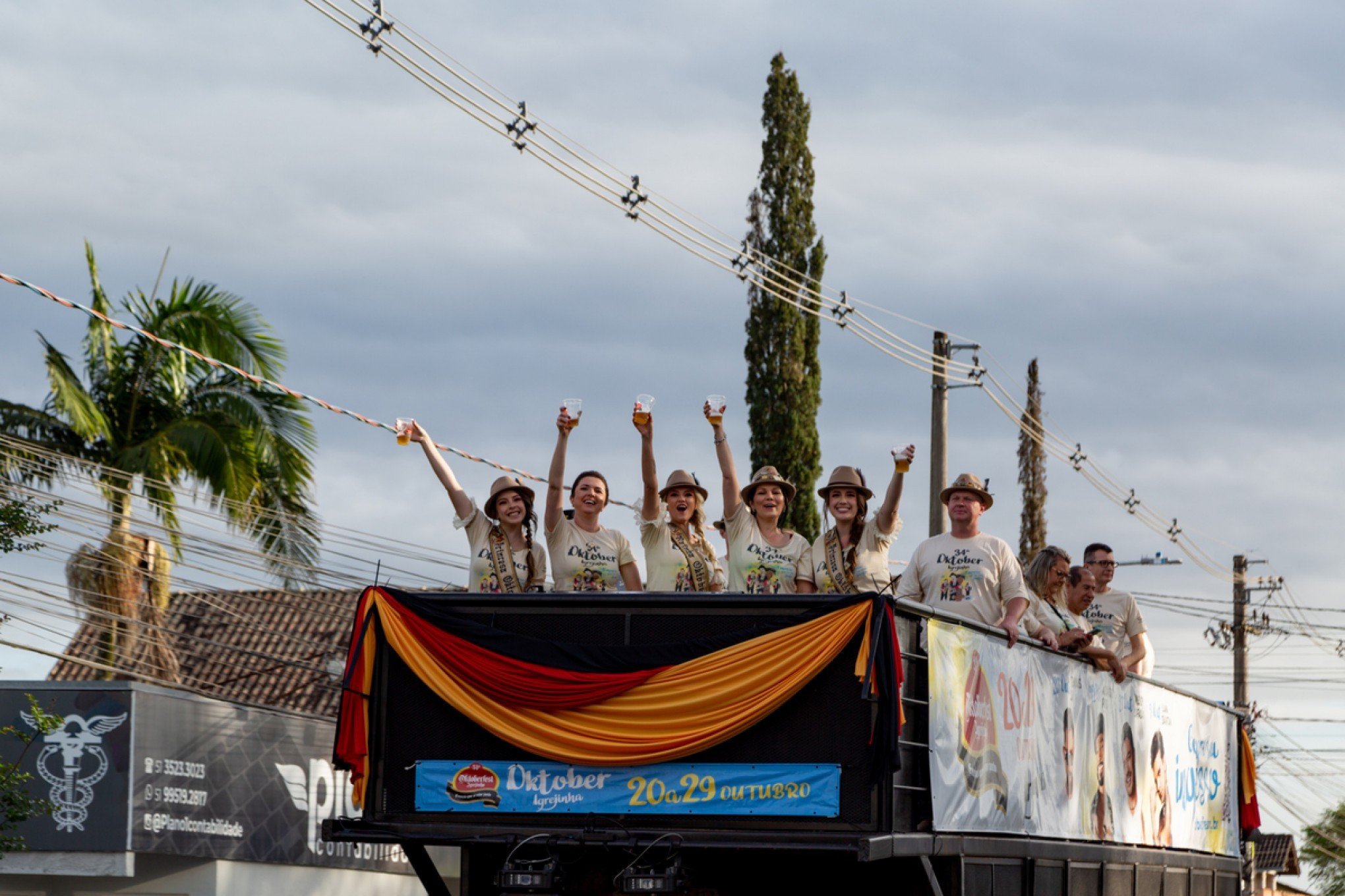 Saiba por quais cidades a Carreata do Chopp da 35ª Oktoberfest de Igrejinha passará nesta quinta-feira