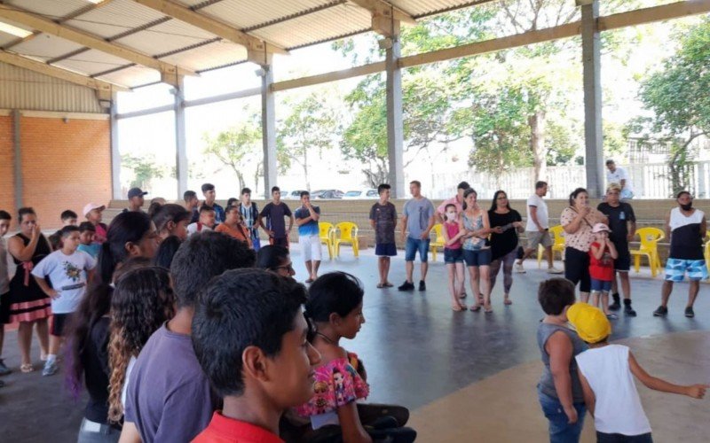 O projeto CECA está organizando uma festa de Dia de Crianças no bairro Mathias Velho