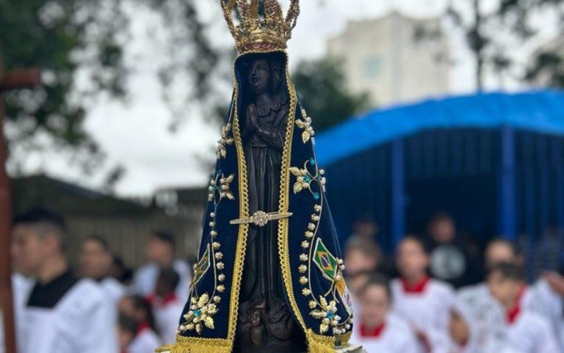 Caminhada da Paróquia Nossa Senhora Aparecida no Guajuviras