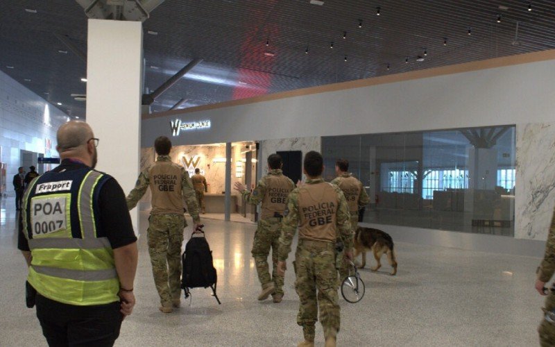 Polícia Federal faz operação de fiscalização no Aeroporto Salgado Filho | abc+