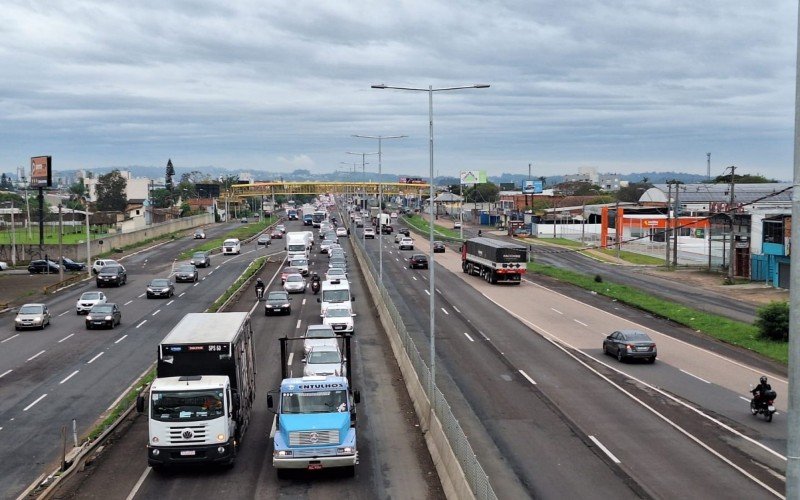 BR-116: Congestionamento de quase 3 km é registrado em São Leopoldo | abc+