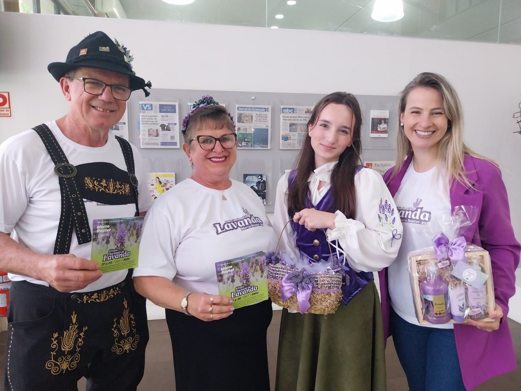 FESTA DA LAVANDA: Cuca, strudel, torta e erva mate da planta estão entre os destaques desta edição; confira