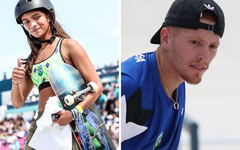 Rayssa Leal e Giovanni Vianna se classificaram na vice-liderança das preliminares feminina e masculina da SLS | abc+