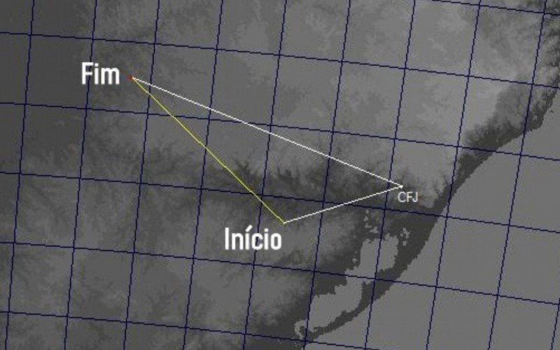Meteoro percorreu mais de 270 quilômetros em menos de 6 segundos o céu do RS