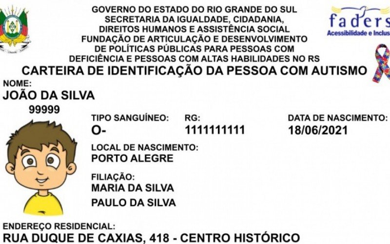  Carteira de Identificação da Pessoa Transtorno do Espectro Autista (Ciptea).    | abc+