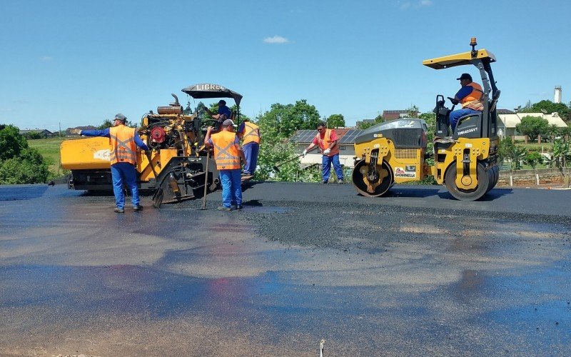 Obras nas estradas da região por parte da EGR