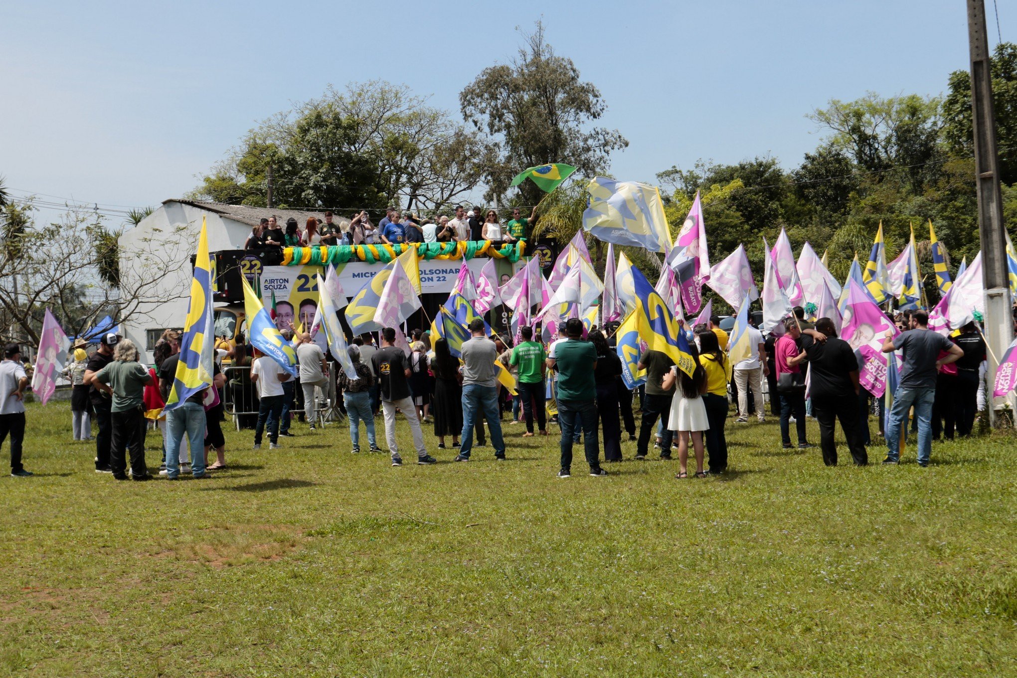 Michelle Bolsonaro cancela participação em ato de apoio a Airton Souza em Canoas