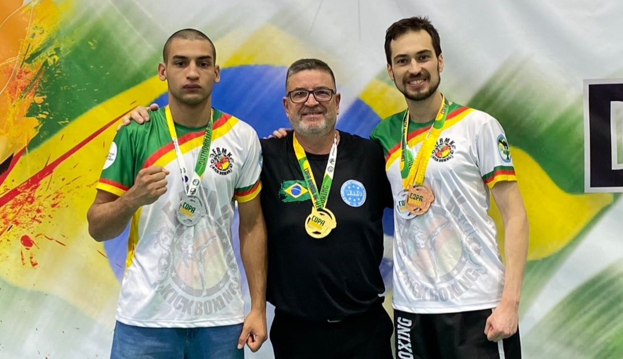 Atletas da região são medalhistas na Copa Brasil de Kickboxing