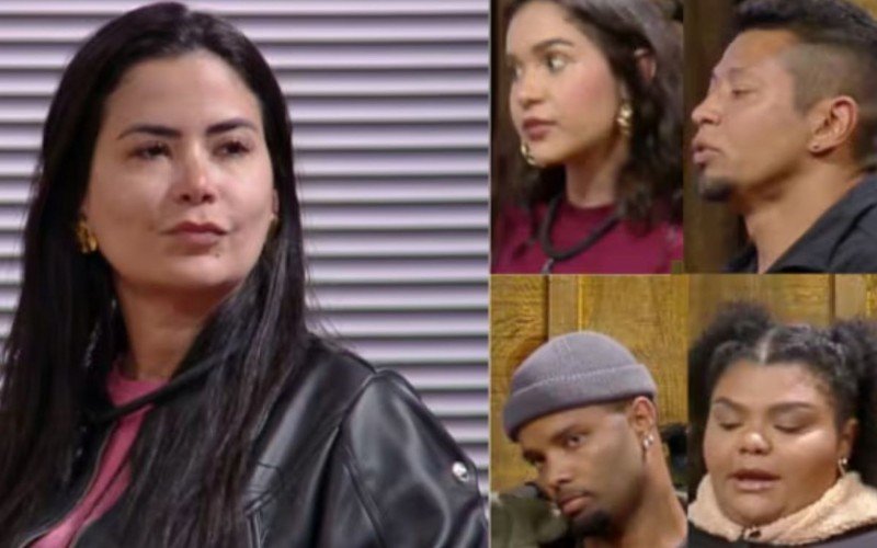 Vanessa foi alvo de vários peões durante dinâmica de apontamento em A Fazenda 16 | abc+