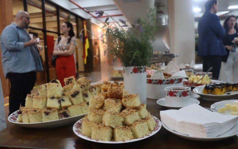 O Fórum também apresentou pratos da culinária germânica, preparados pelos alunos do curso de Gastronomia da Unisinos