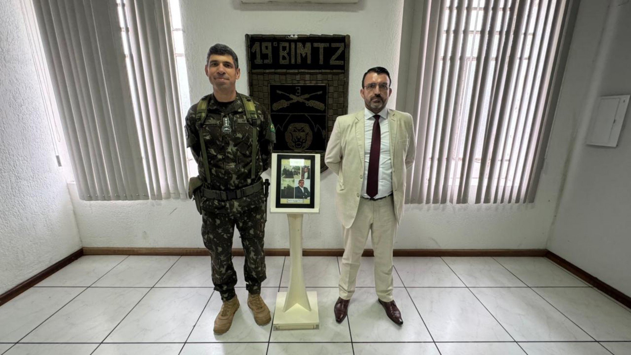 19º BIMtz homenageia o advogado Márcio Rodrigo Pereira na Galeria dos Soldados Ilustres