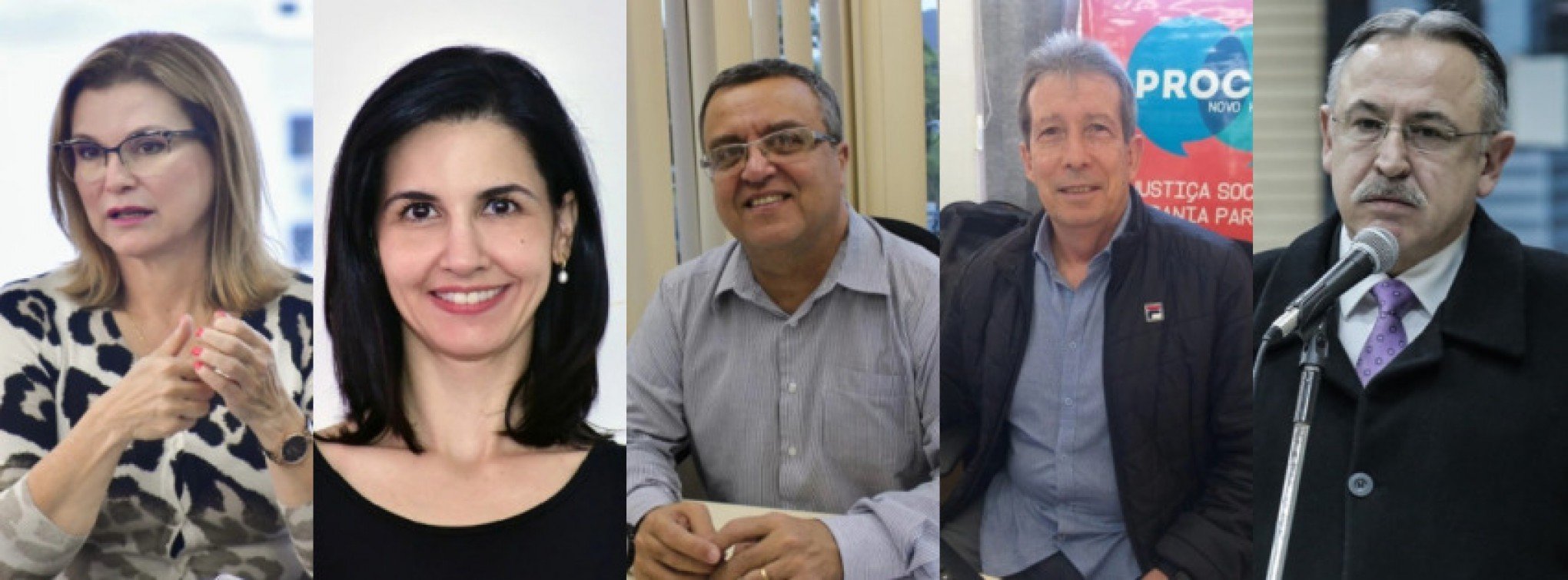 Equipe é formada pela prefeita Fatima Daudt,  a procuradora-geral do Município, Fernanda Luft; o secretário municipal da Fazenda, Betinho dos Reis; o secretário municipal de Administração, Nei Sarmento; e o secretário municipal de Segurança, General Roberto Jungthon. | abc+