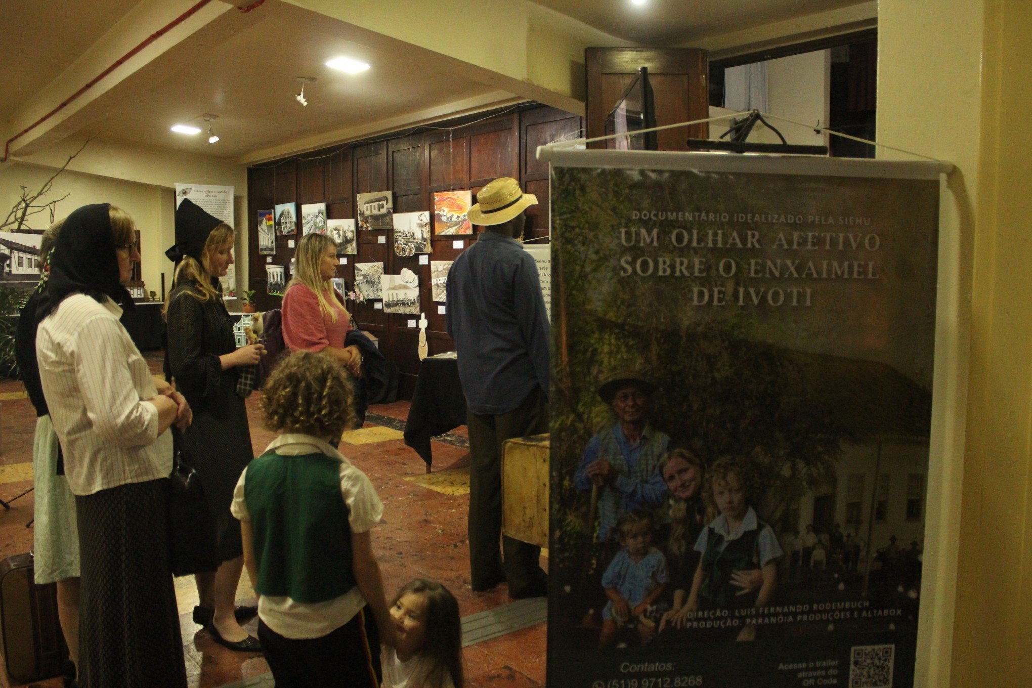 Evento marca a estreia de documentário que conta história das casas enxaimel de Ivoti