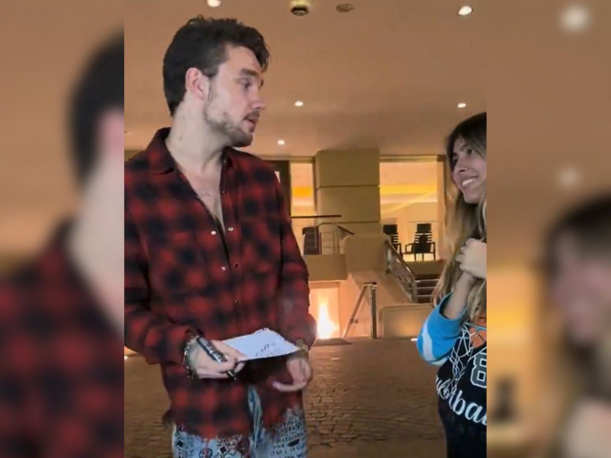 VÍDEO: Liam Payne canta em espanhol em momento de carinho com fãs na Argentina