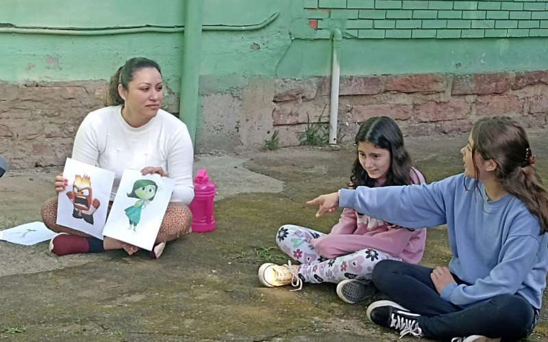 Roda de conversa abordou as emoções dos alunos | abc+