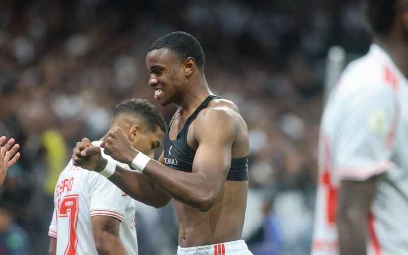 Ricardo Mathias vibrou muito com o gol feito contra o Corinthians | abc+