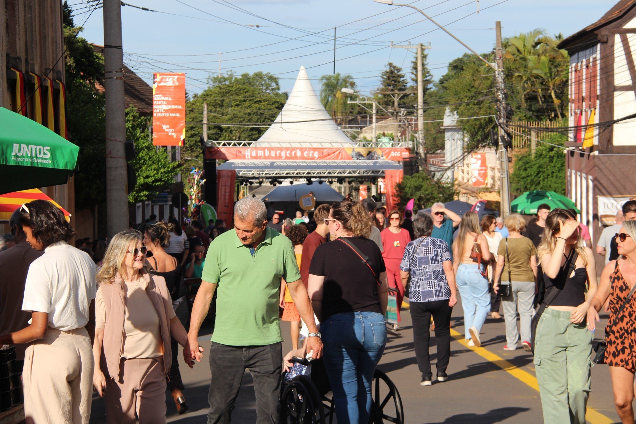 24ª edição da Hamburgerberg Fest movimenta Centro Histórico de Novo Hamburgo