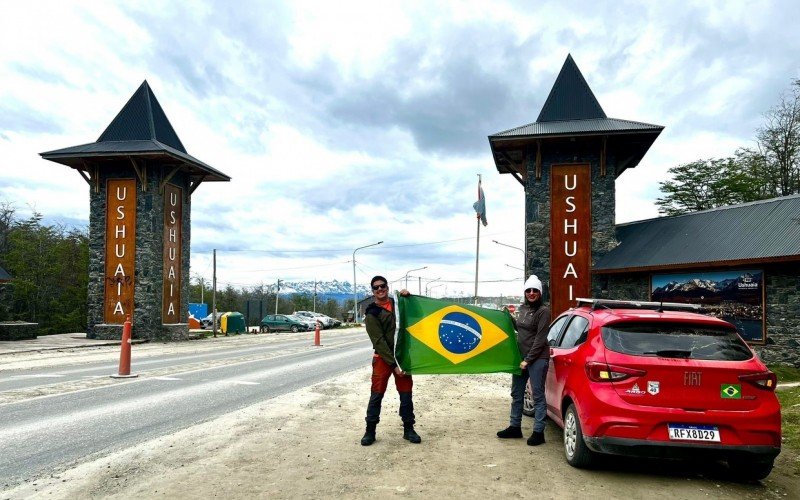 Casal chegou ao Ushuaia no dia 16 de outubro | abc+