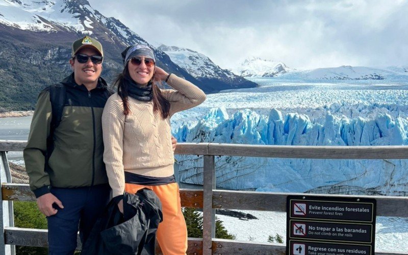 Bombeiros de Novo Hamburgo nos glaciais argentinos