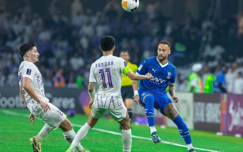 Neymar tem contrato com o Al-Hilal até junho de 2025 | abc+