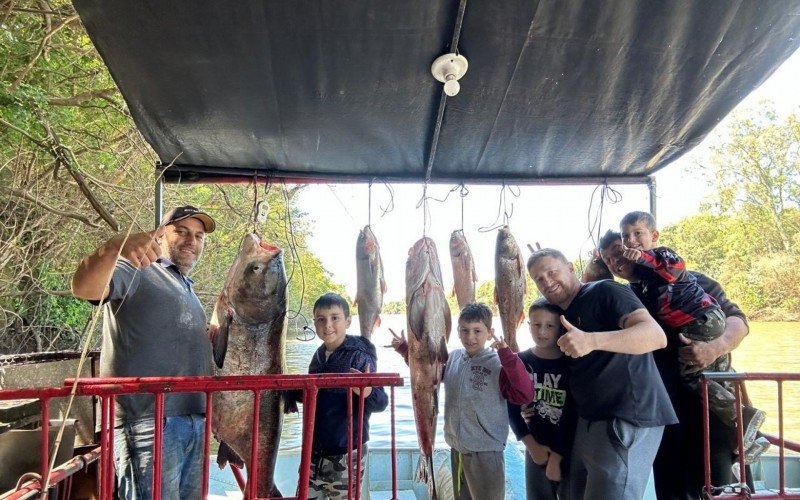 Peixe de quase 60 quilos foi pescado em Montenegro  | abc+