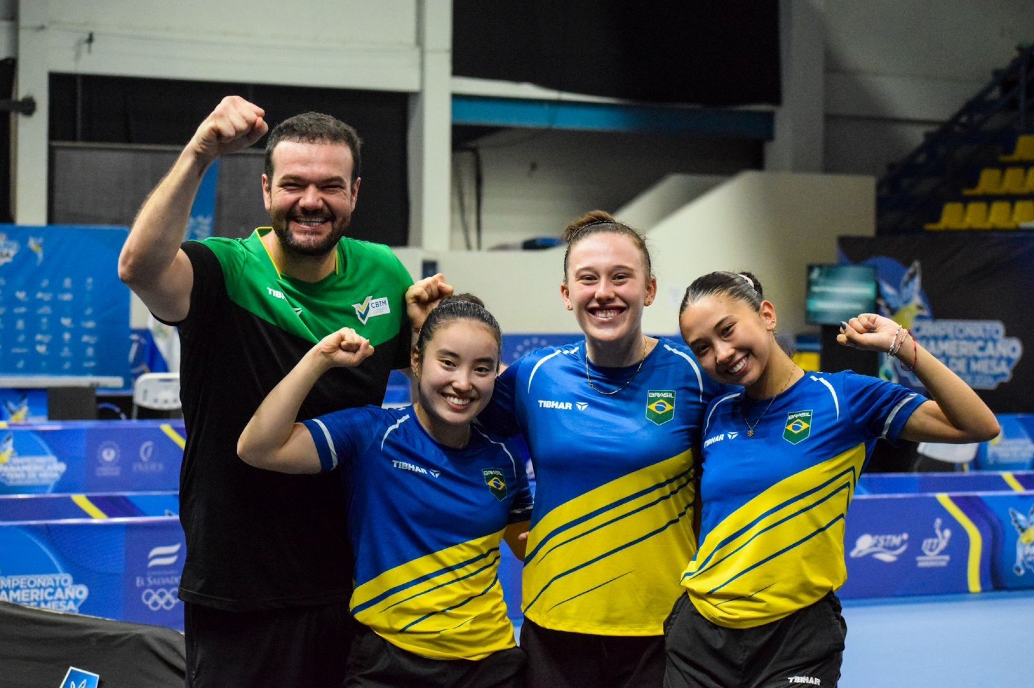 Seleção brasileira é campeã geral ao conquistar 10 medalhas no Pan-Americano de tênis de mesa