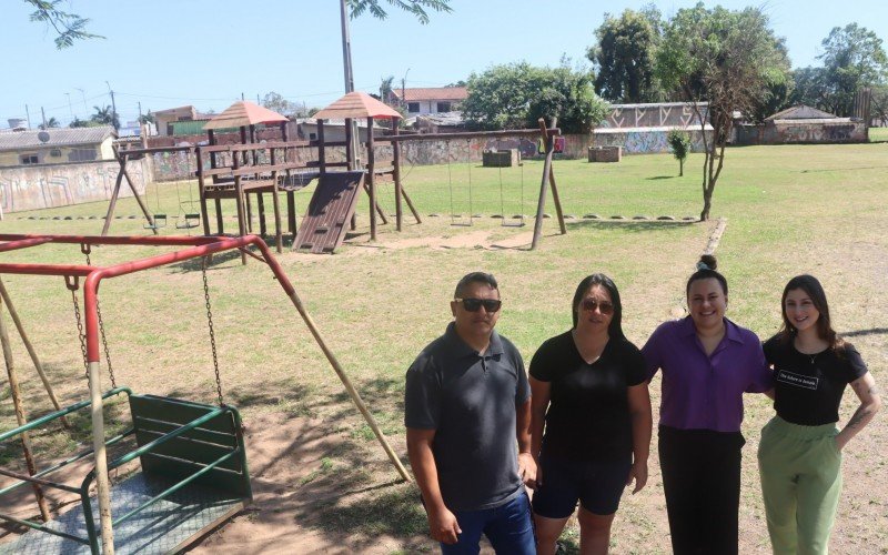 Primeira praça que deve ser contemplada pelo Renascidades é a Novo Sinos, no bairro Campina