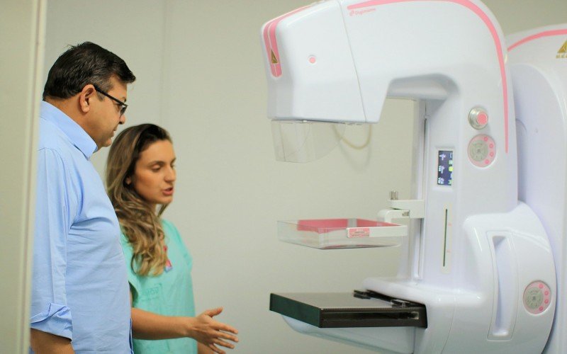 Hospital Municipal Getúlio Vargas, de Sapucaia do Sul, recebeu novo equipamento de mamografia